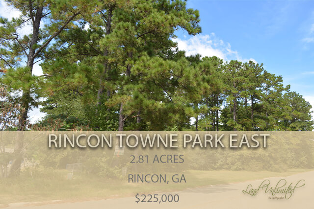 Rincon – Towne Park East 2.81 ACRES COMMERCIAL