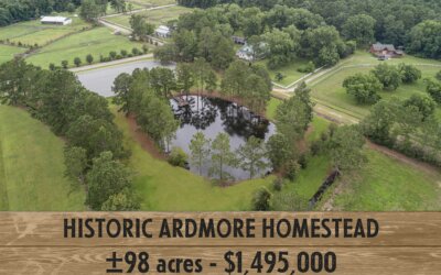 Historic Ardmore Homestead with Equestrian Facilities